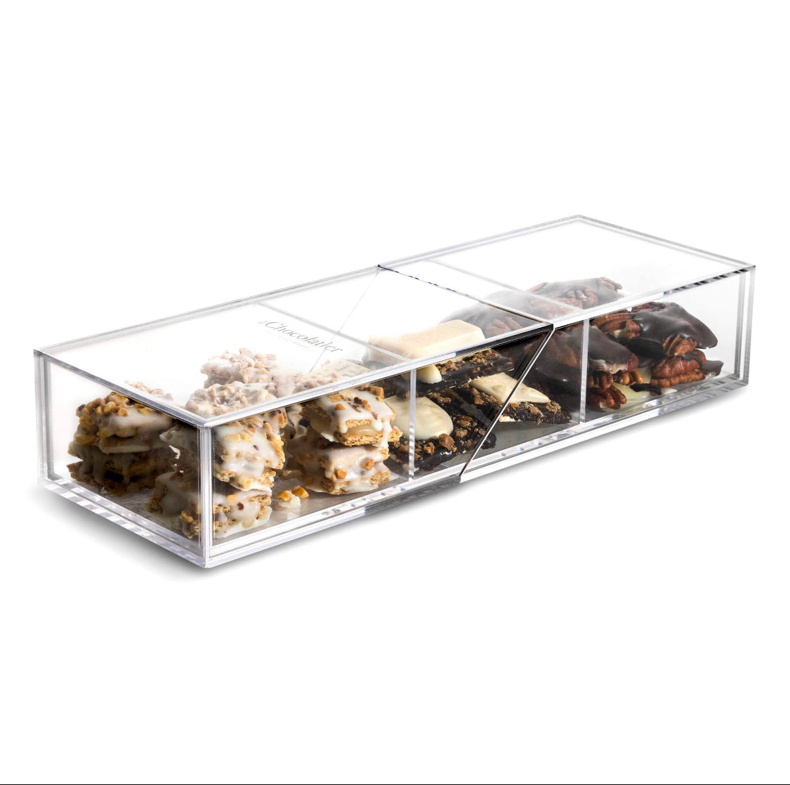 Luxe Collapsible Lucite Dairy Confections Box