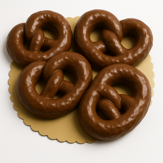 Dairy Chocolate-Dipped Pretzels