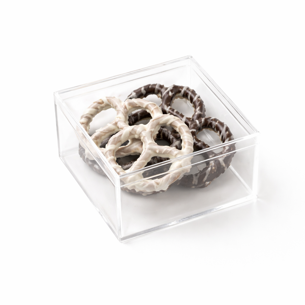 Lucite Stack Exquisite Chocolate Confections