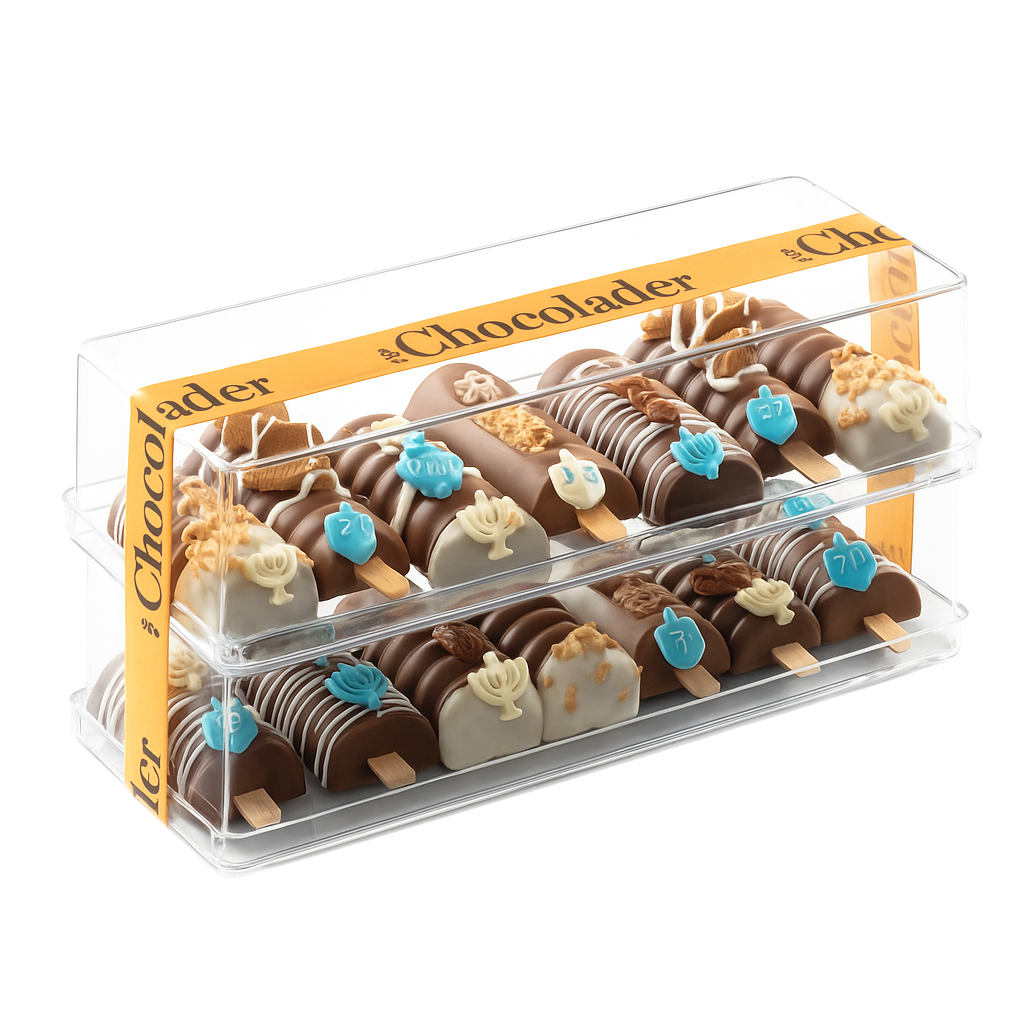 Chanukah Whimsy Gourmet Chocolate Pop Collection