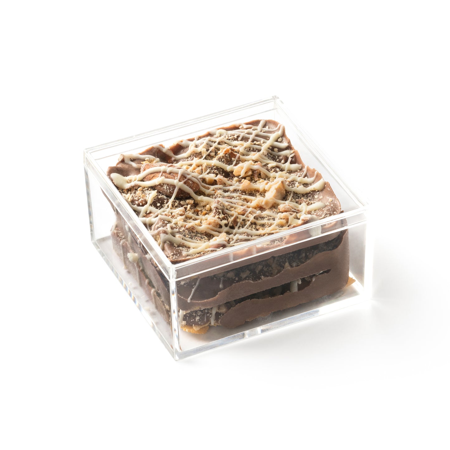 Trio Box - Options of Bark, Chocolate Clusters and Carmel Graham Crackers