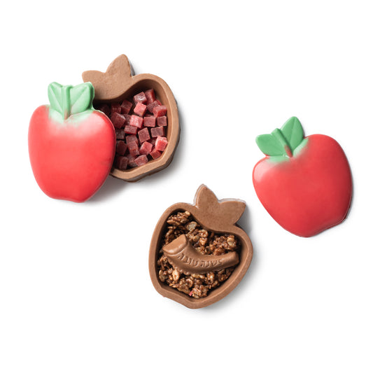 Rosh Hashana Filled Chocolate Apple